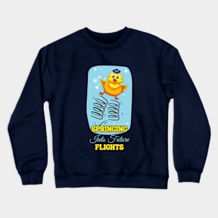 Chick Flight: Soaring into the Future Crewneck Sweatshirt